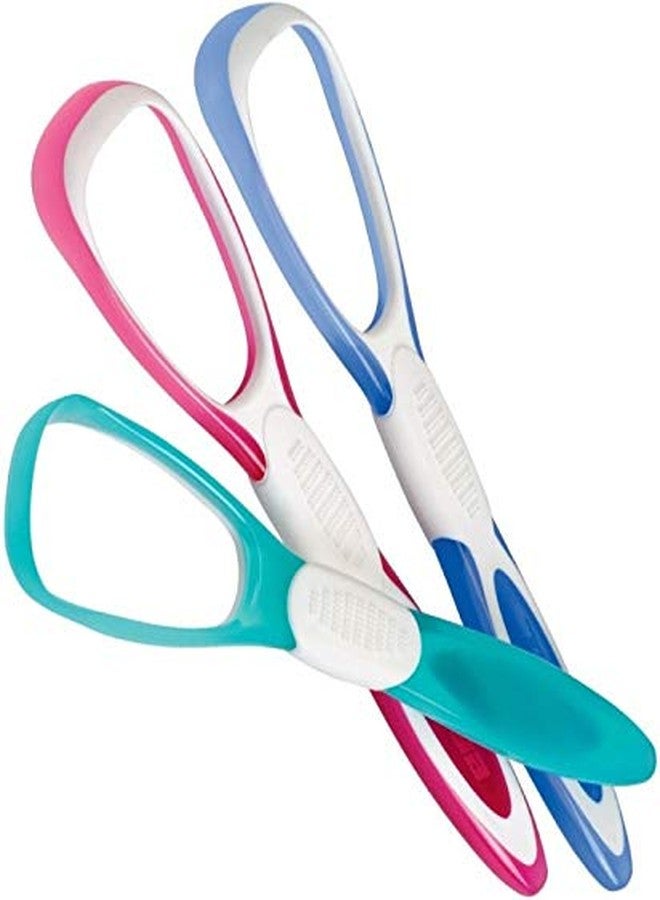 YASHVIN® Plastic Tongue Cleaner Soft Grip Fights Bad Breath Oral Health Care Tool for Adults and Kids Pack of 2 Pieces_PT-CL14